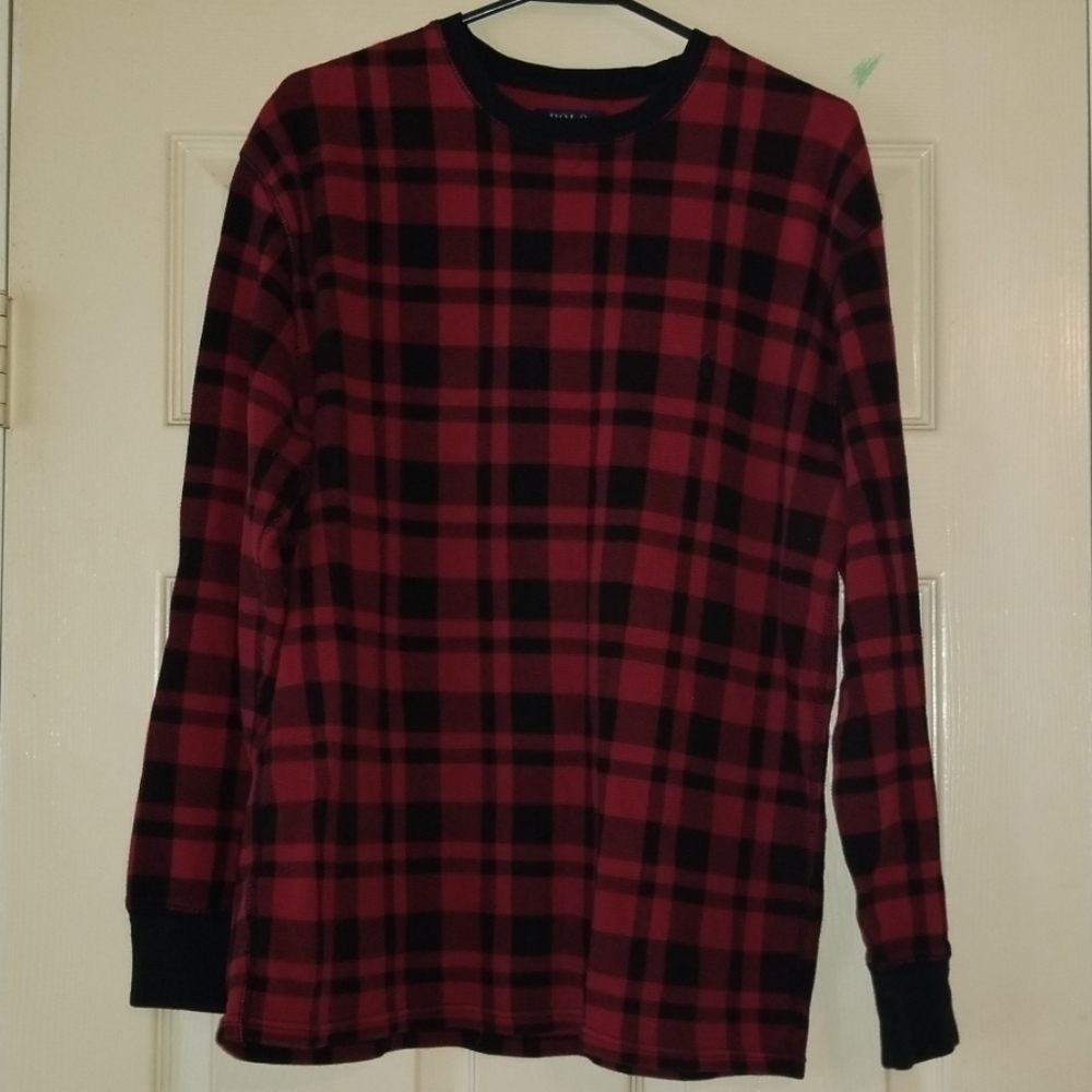 Polo Ralph Lauren Vintage plaid long sleeve shirt